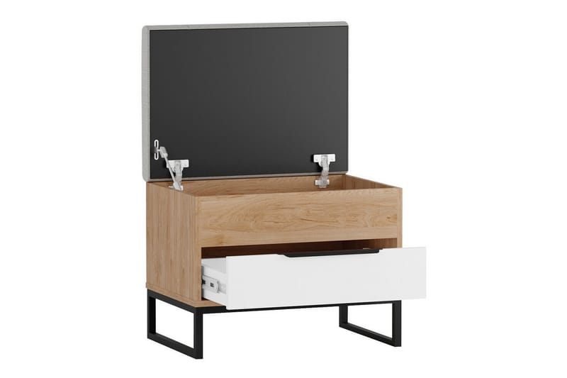 Staffin Sittpall 40 cm - Vit - Möbler - Stolar & fåtöljer - Pall & puff
