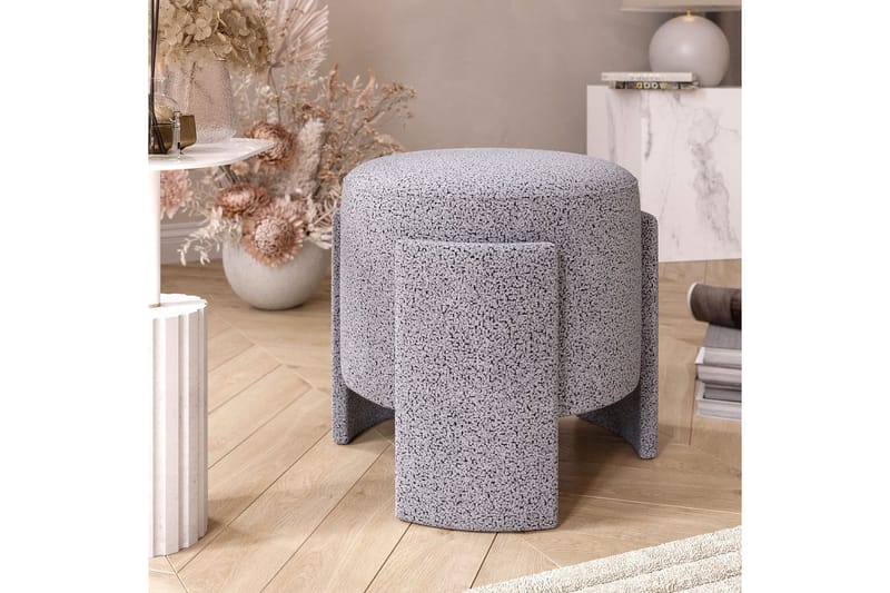 Sufian Sittpuff Utomhus 39 cm - Taupe - Möbler - Stolar & fåtöljer - Pall & puff - Sittpuff