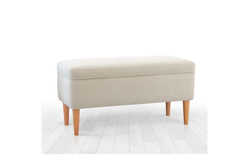 Sufian Sittpuff Utomhus 43 cm - Cremevit - Möbler - Stolar & fåtöljer - Pall & puff - Sittpuff