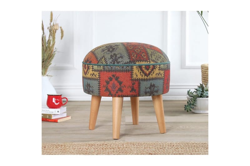 Sufian Sittpuff Utomhus 45 cm - Grön - Möbler - Stolar & fåtöljer - Pall & puff - Sittpuff