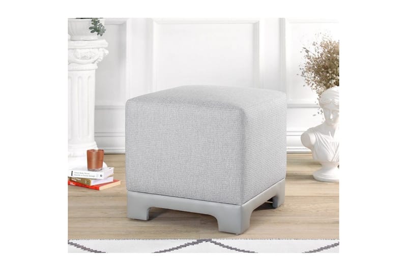 Sufian Sittpuff Utomhus 50 cm - Grå - Möbler - Stolar & fåtöljer - Pall & puff - Sittpuff