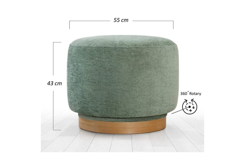 Sufian Sittpuff Utomhus - Grön - Möbler - Stolar & fåtöljer - Pall & puff - Sittpuff