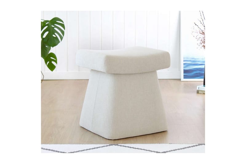 Thyrosin Sittpuff Utomhus 38 cm - Cream - Möbler - Stolar & fåtöljer - Pall & puff - Sittpuff