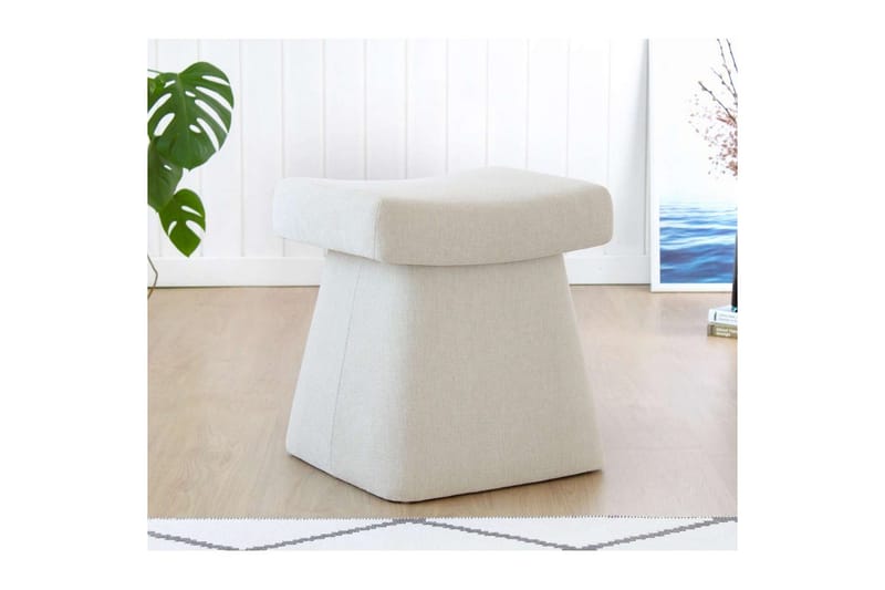 Thyrosin Sittpuff Utomhus 38 cm - Cream - Möbler - Stolar & fåtöljer - Pall & puff - Sittpuff