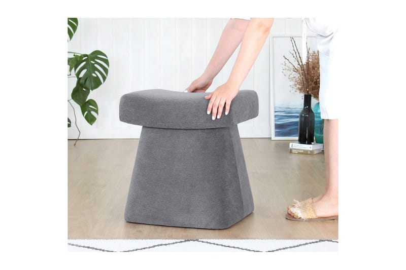 Thyrosin Sittpuff Utomhus 38 cm - Grå - Möbler - Stolar & fåtöljer - Pall & puff - Sittpuff
