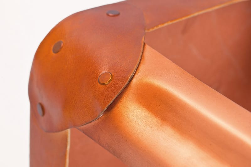 Torquilla Pall 4-Pack - Koppar/Läder - Möbler - Stolar & fåtöljer - Pall & puff