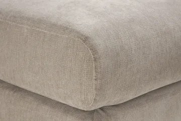 Trend Lyx Fotpall - Beige/Ek - Möbler - Stolar & fåtöljer - Pall & puff - Fotpall