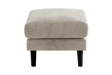 Trend Lyx Fotpall - Beige/Svart - Möbler - Stolar & fåtöljer - Pall & puff - Fotpall