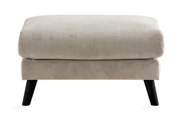 Trend Lyx Fotpall - Beige/Svart - Möbler - Stolar & fåtöljer - Pall & puff - Fotpall