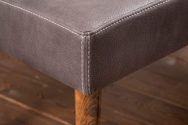 Urgnano Sittpall - Antracit/Natur - Möbler - Stolar & fåtöljer - Pall & puff