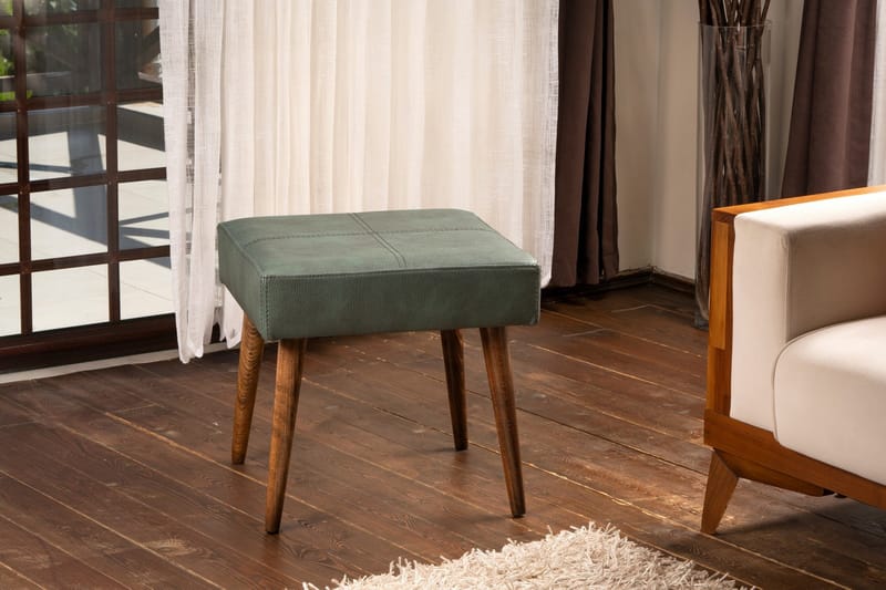 Urgnano Sittpall - Grön/Natur - Möbler - Stolar & fåtöljer - Pall & puff