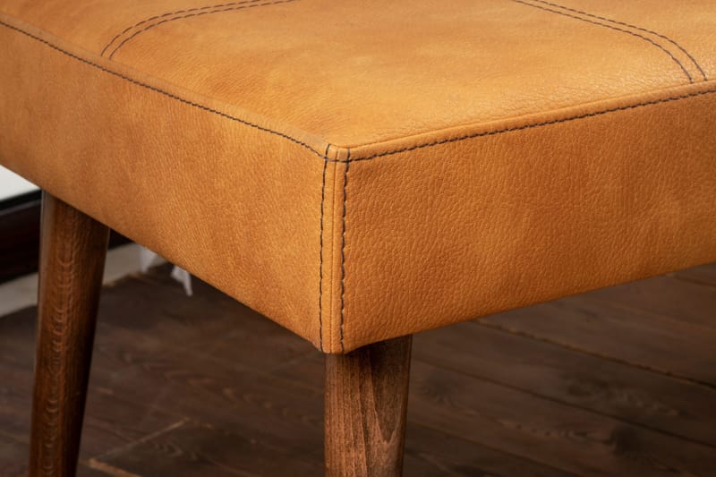 Urgnano Sittpall - Gul/Natur - Möbler - Stolar & fåtöljer - Pall & puff