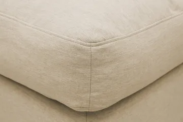 Valencia Fotpall med avtagbar och tvättbar klädsel - Beige - Möbler - Stolar & fåtöljer - Pall & puff - Fotpall