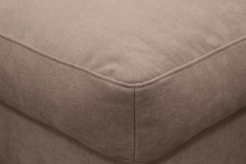 Valencia Fotpall med avtagbar och tvättbar klädsel - Mörkbrun - Möbler - Stolar & fåtöljer - Pall & puff - Fotpall