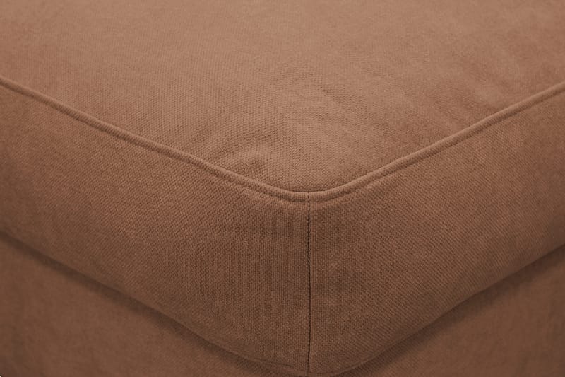 Valencia Fotpall med avtagbar och tvättbar klädsel - Rostbrun - Möbler - Stolar & fåtöljer - Pall & puff - Fotpall