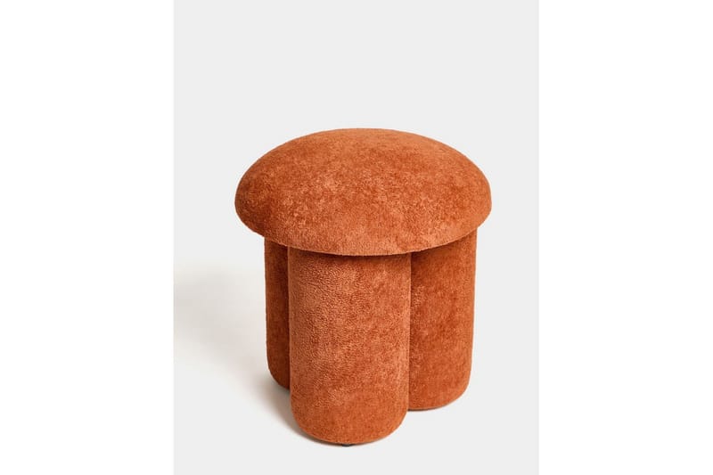 Vynor Fotpall 45 cm - Orange - Möbler - Stolar & fåtöljer - Pall & puff - Fotpall