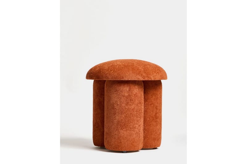 Vynor Fotpall 45 cm - Orange - Möbler - Stolar & fåtöljer - Pall & puff - Fotpall