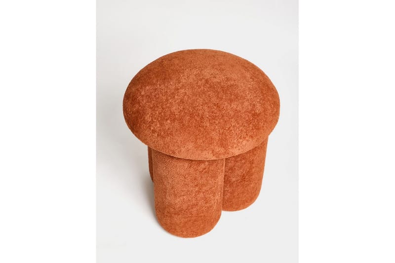 Vynor Fotpall 45 cm - Orange - Möbler - Stolar & fåtöljer - Pall & puff - Fotpall