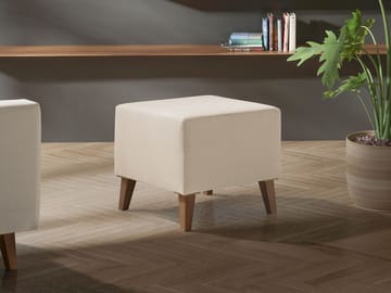 Waldsten Fotpall 51 cm - beige - Möbler - Stolar & fåtöljer - Pall & puff - Fotpall