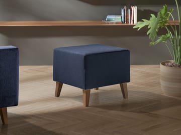 Waldsten Fotpall 51 cm - mörkblå - Möbler - Stolar & fåtöljer - Pall & puff - Fotpall