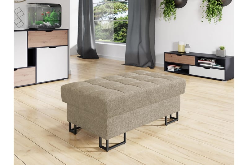 Warwick Sittpuff - Beige - Möbler - Stolar & fåtöljer - Pall & puff - Sittpuff