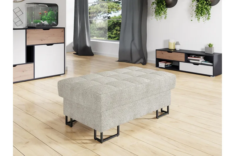 Warwick Sittpuff - Beige - Möbler - Stolar & fåtöljer - Pall & puff - Sittpuff