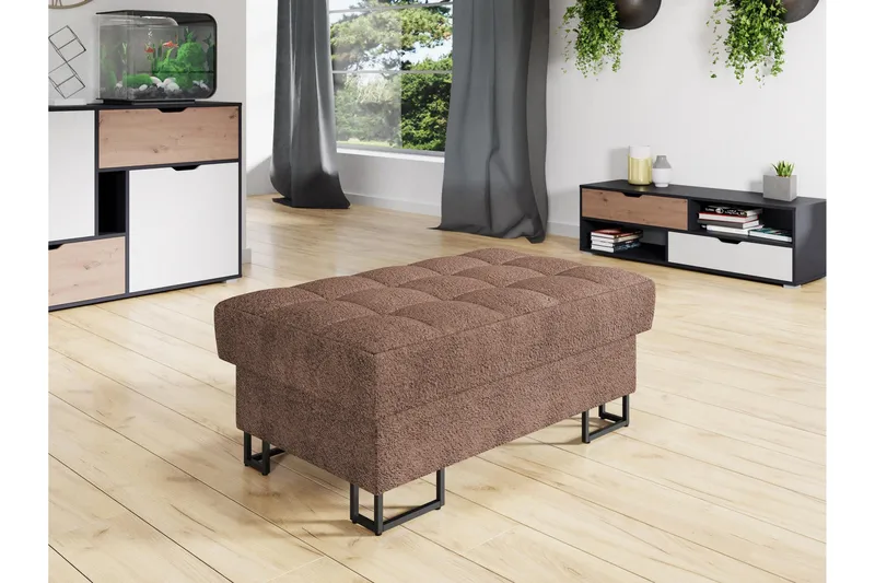 Warwick Sittpuff - Brun - Möbler - Stolar & fåtöljer - Pall & puff - Sittpuff