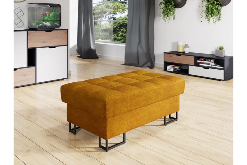 Warwick Sittpuff - Orange - Möbler - Stolar & fåtöljer - Pall & puff - Sittpuff