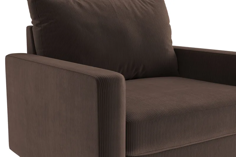 Peppe Manchester Fåtölj 76 cm Bred - Brun - Möbler - Stolar & fåtöljer - Fåtölj