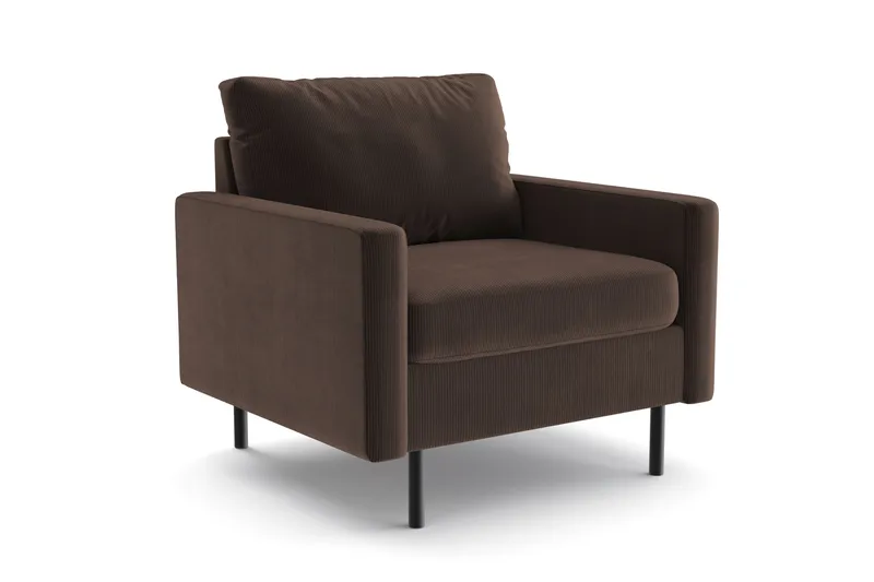 Peppe Manchester Fåtölj 76 cm Bred - Brun - Möbler - Stolar & fåtöljer - Fåtölj