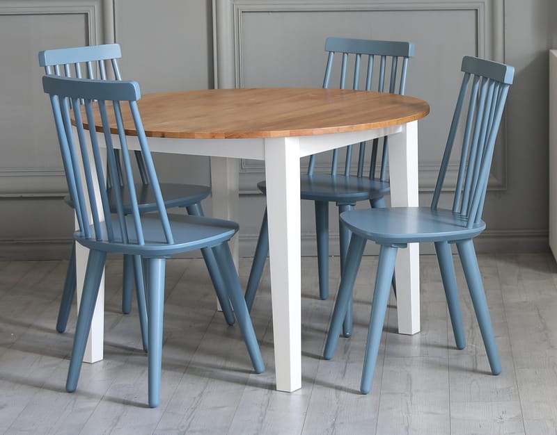 Pinnstol blå RAL5007 - Blå RAL5007 - Möbler - Stolar & fåtöljer - Matstol & köksstol