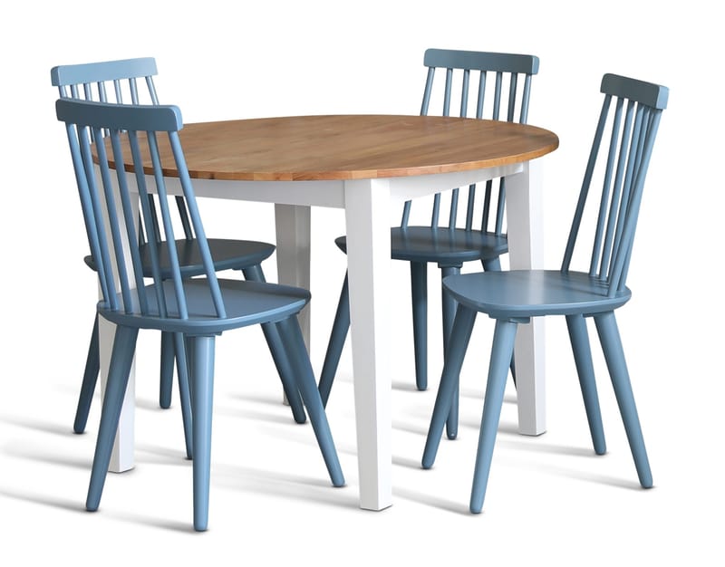 Pinnstol blå RAL5007 - Blå RAL5007 - Möbler - Stolar & fåtöljer - Matstol & köksstol