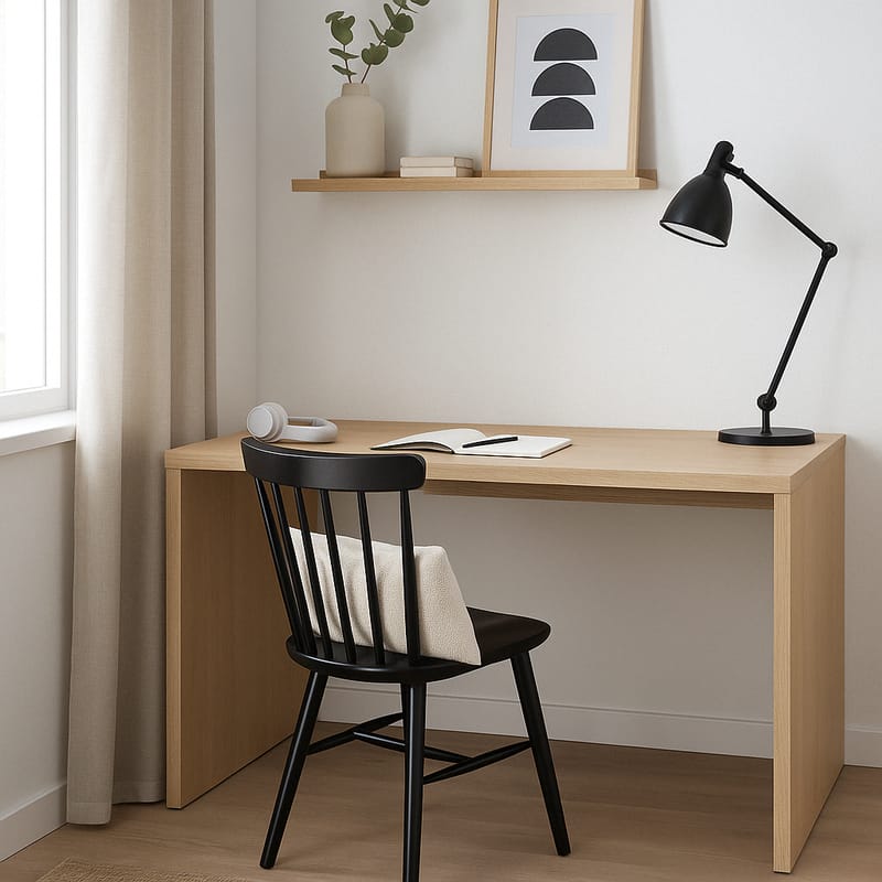 Pinnstol svart klassisk - Emil - svart - Möbler - Stolar & fåtöljer - Matstol & köksstol