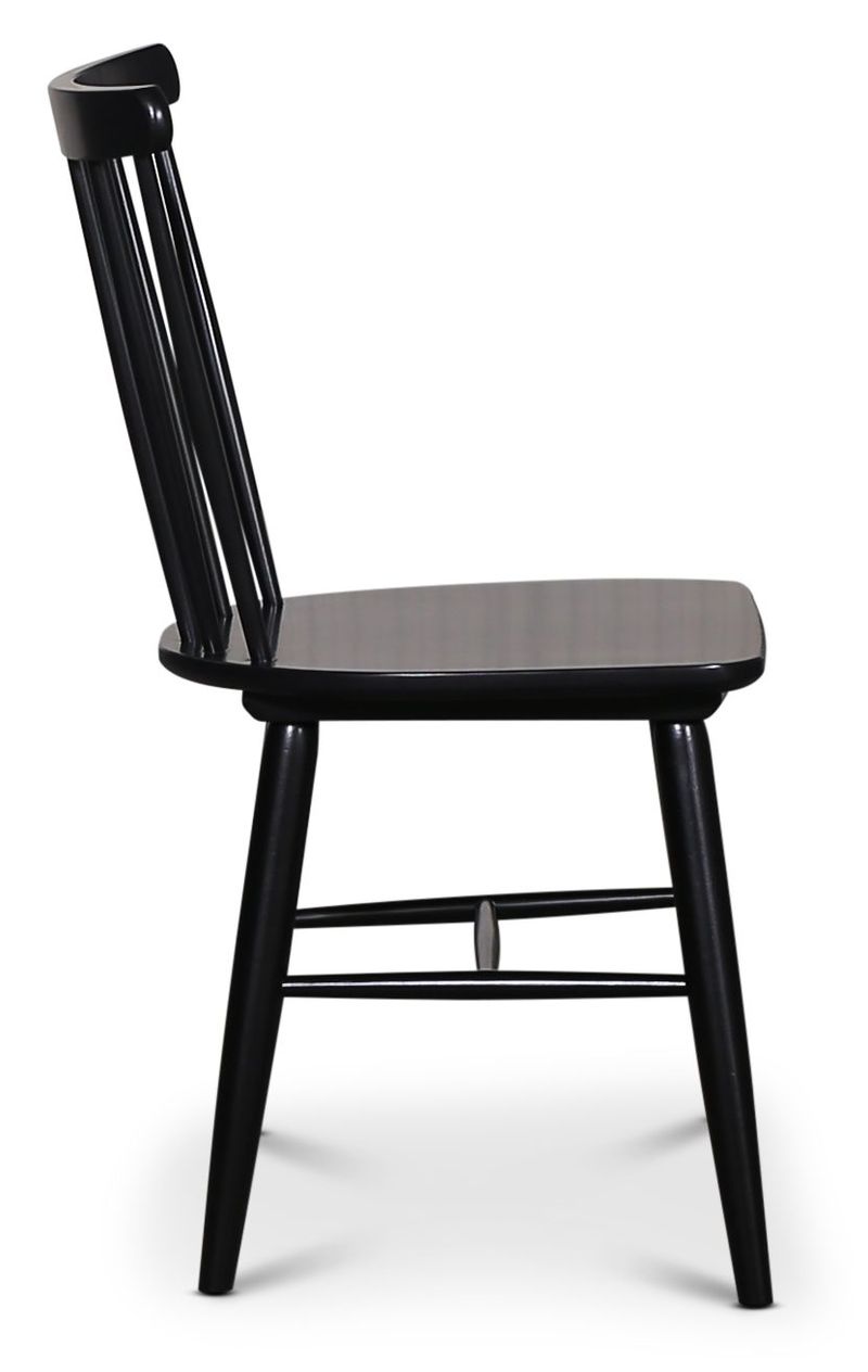 Pinnstol svart klassisk - Emil - svart - Möbler - Stolar & fåtöljer - Matstol & köksstol