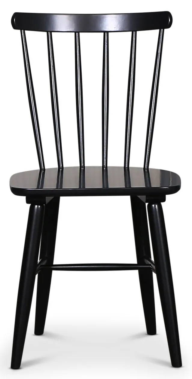Pinnstol svart klassisk - Emil, svart