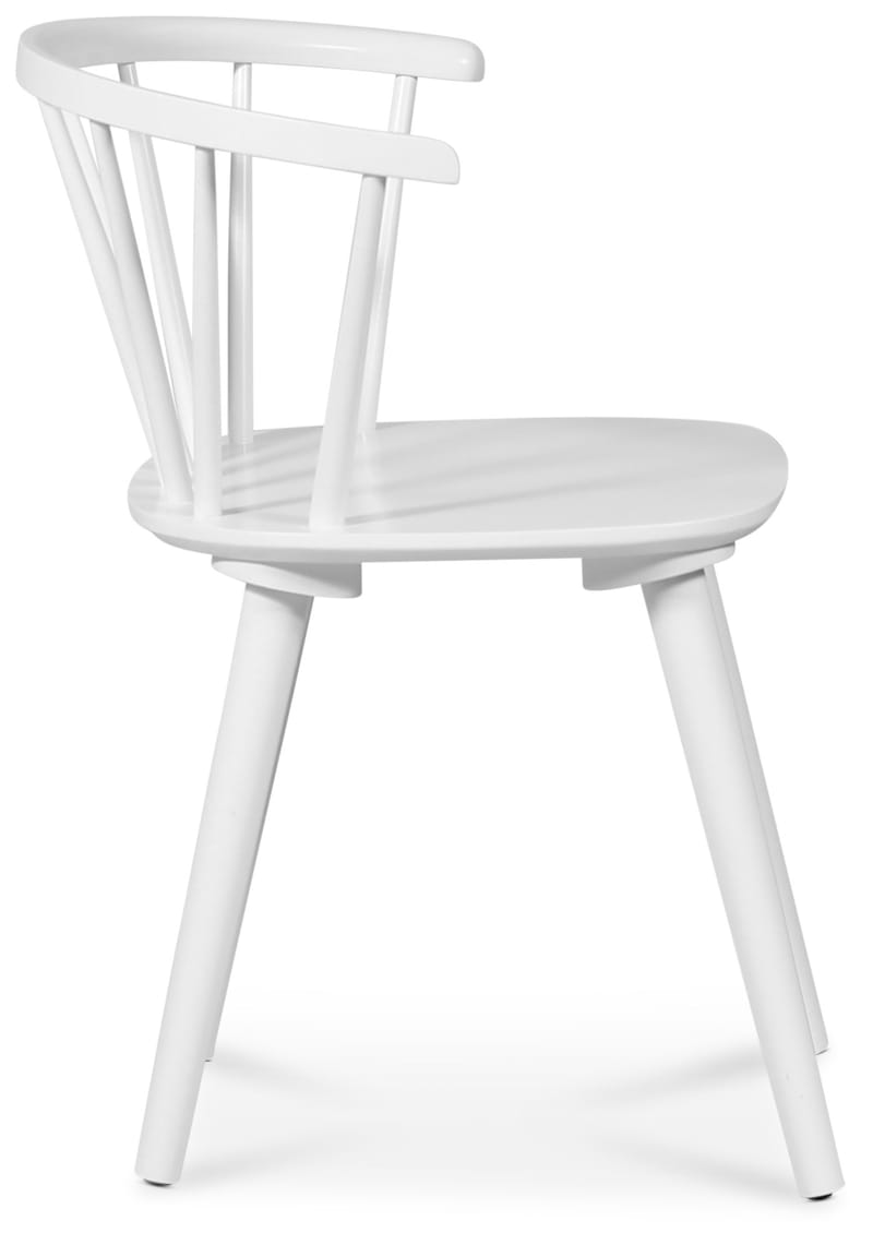 Pinnstol vit karmstol - Dalsland - Vit - Möbler - Stolar & fåtöljer - Matstol & köksstol