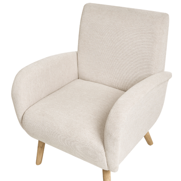 Plassen Fåtölj i Tyg - Beige - Möbler - Stolar & fåtöljer - Fåtölj