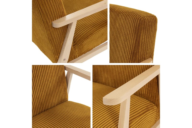 Retro Fåtölj - Beige - Möbler - Stolar & fåtöljer - Fåtölj