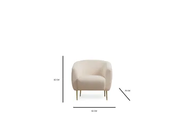 Revelstoke Fåtölj - Beige - Möbler - Stolar & fåtöljer - Fåtölj