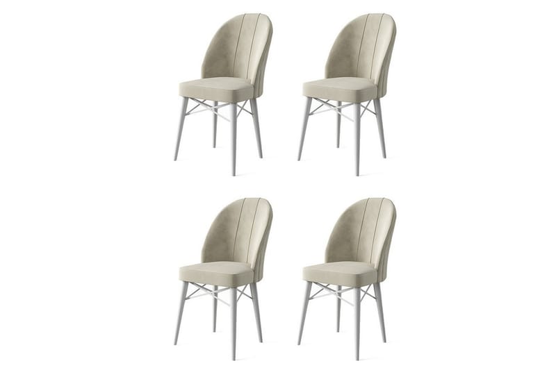 Ritim Matstol - Cremevit/Vit - Möbler - Stolar & fåtöljer - Matstol & köksstol