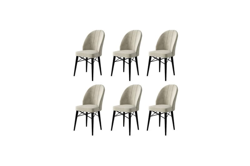 Ritim Matstol - Svart/Cremevit - Möbler - Stolar & fåtöljer - Matstol & köksstol