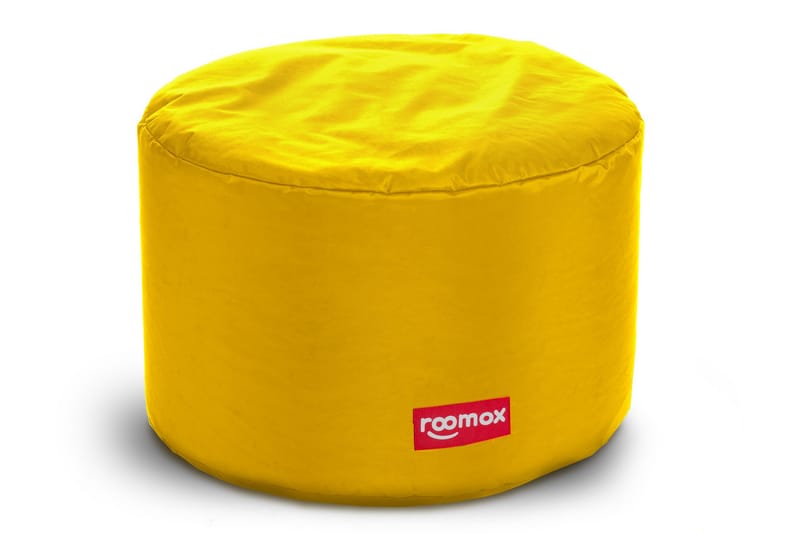 Roomox Tube Lounge Sittpuff Gul - Roomox - Sittsäck & sackosäck
