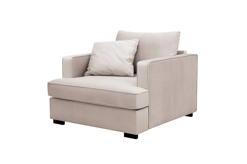 Rossita Extra Djup Fåtölj - Beige - Möbler - Stolar & fåtöljer - Fåtölj