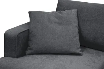 Rossita Extra Djup Fåtölj - Trenza 01, Svart Chenille - Möbler - Stolar & fåtöljer - Fåtölj