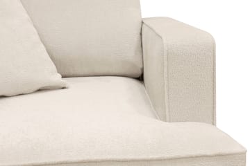 Rossita Extra Djup Fåtölj - Trenza 06, Beige Chenille - Möbler - Stolar & fåtöljer - Fåtölj