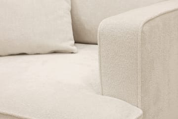 Rossita Extra Djup Fåtölj - Trenza 06, Beige Chenille - Möbler - Stolar & fåtöljer - Fåtölj
