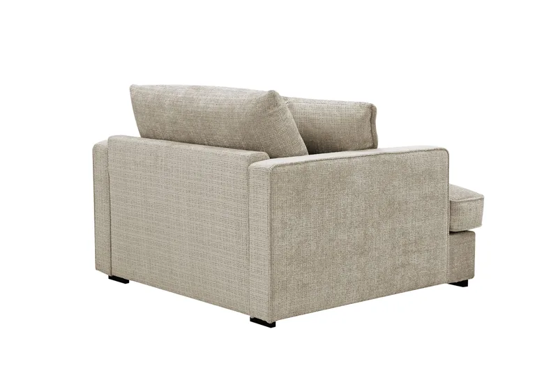 Rossita lyx Extra djup Fåtölj - Beige Chenille - Möbler - Stolar & fåtöljer - Fåtölj