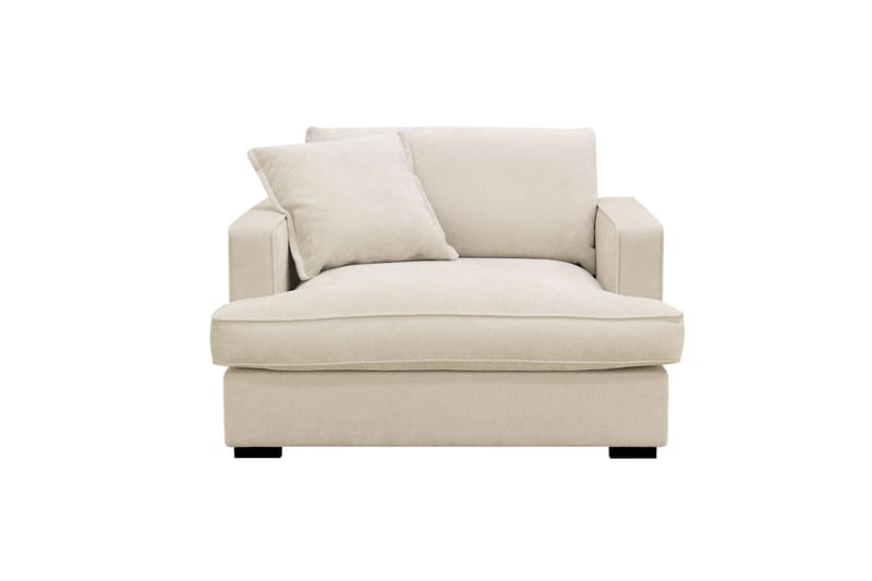 Rossita lyx Extra djup Fåtölj, Beige Chenille