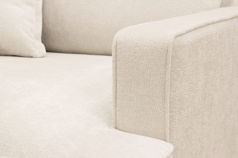 Rossita lyx Extra djup Fåtölj - Beige Chenille - Möbler - Stolar & fåtöljer - Fåtölj