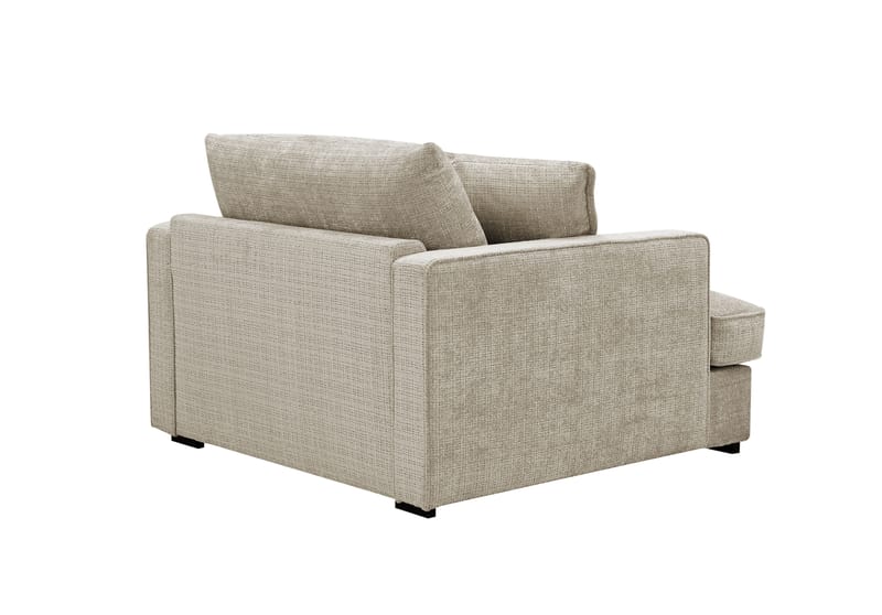 Rossita lyx Extra djup Fåtölj - Beige Chenille - Möbler - Stolar & fåtöljer - Fåtölj